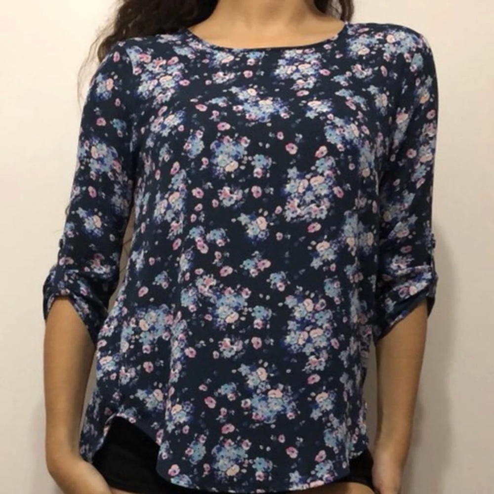 Floral Long Blouse